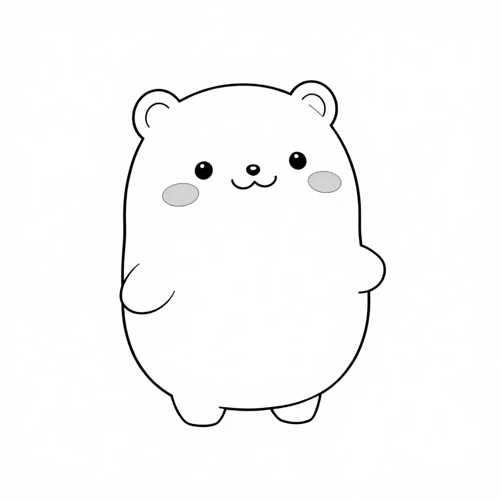 Feuille de coloriage Molang gratuite - Feuille de coloriage pour enfants