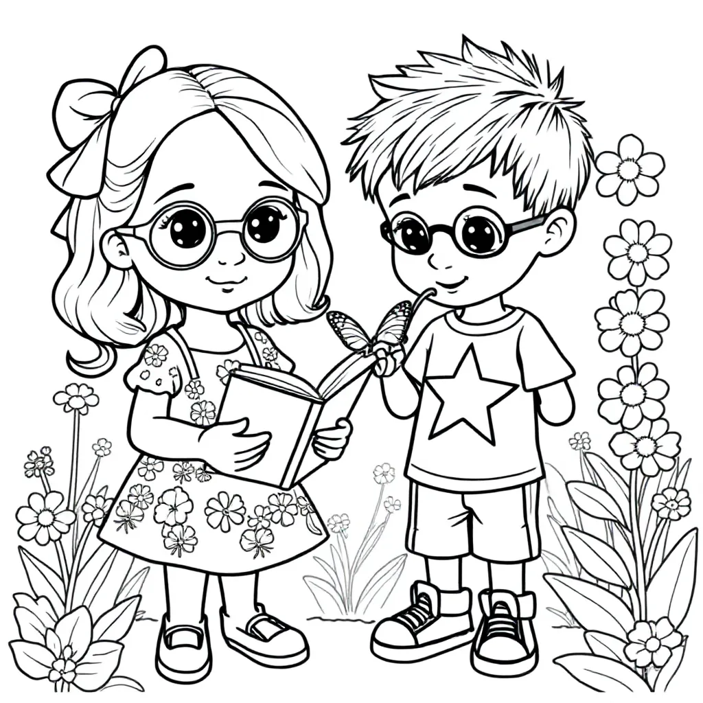 Feuille de coloriage pour enfants