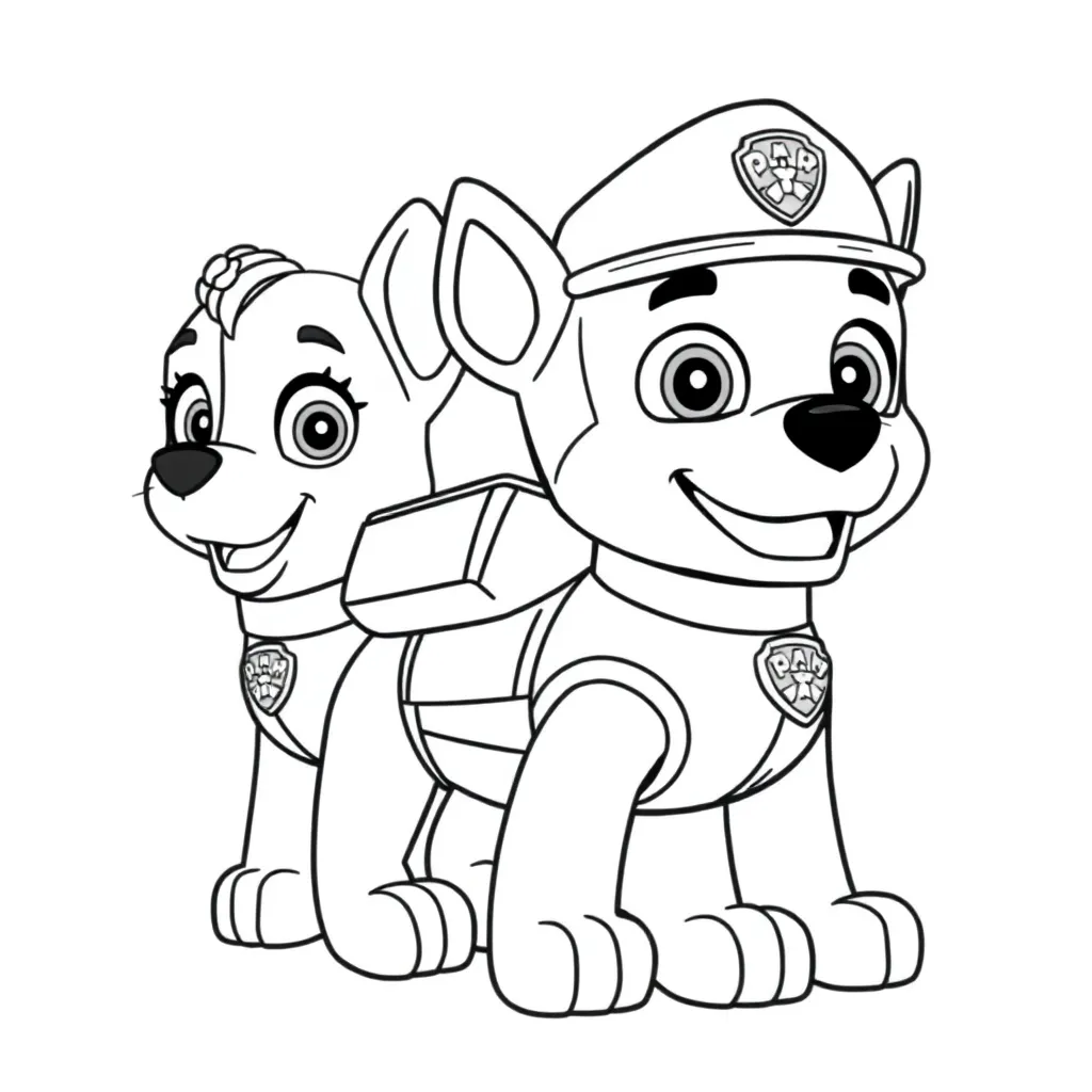 Childrens coloring page