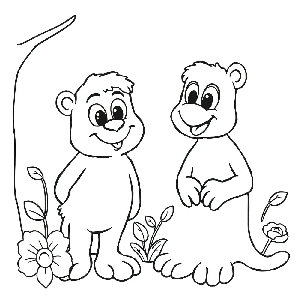 Peuters Creatief Tekenen Educatief Vrolijk coloring page for children