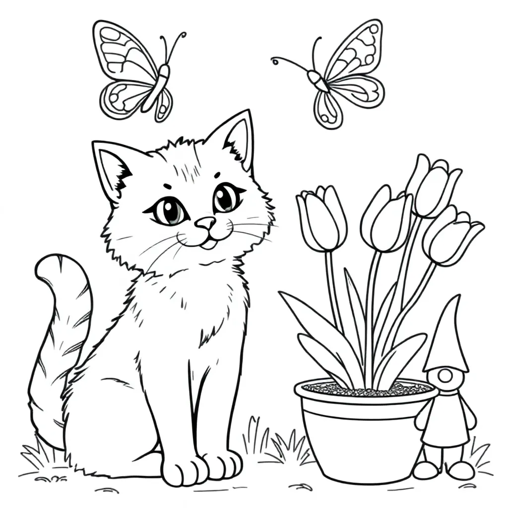 Feuille de coloriage pour enfants