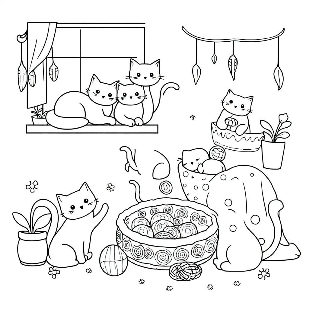 Feuille de coloriage pour enfants