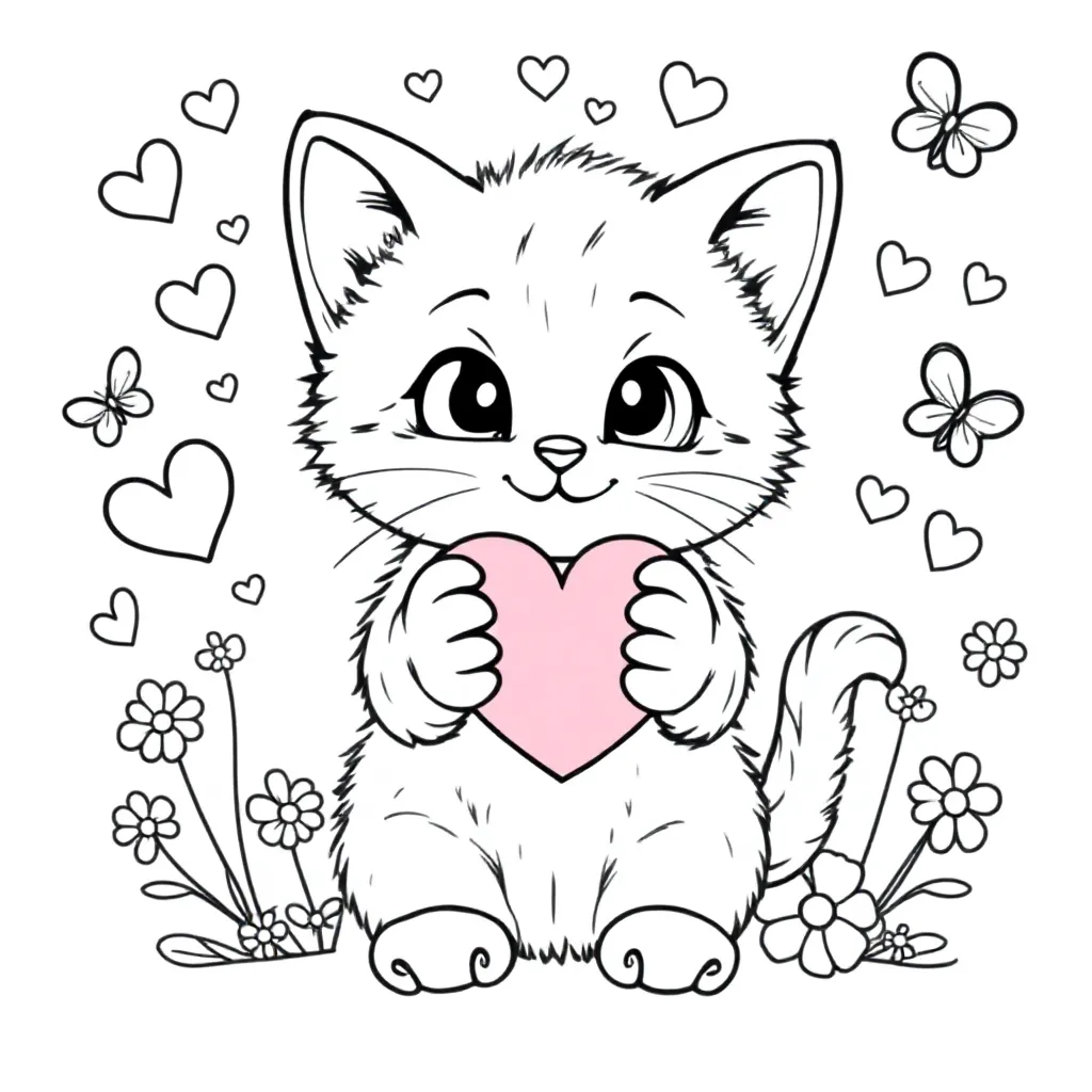 Feuille de coloriage pour enfants