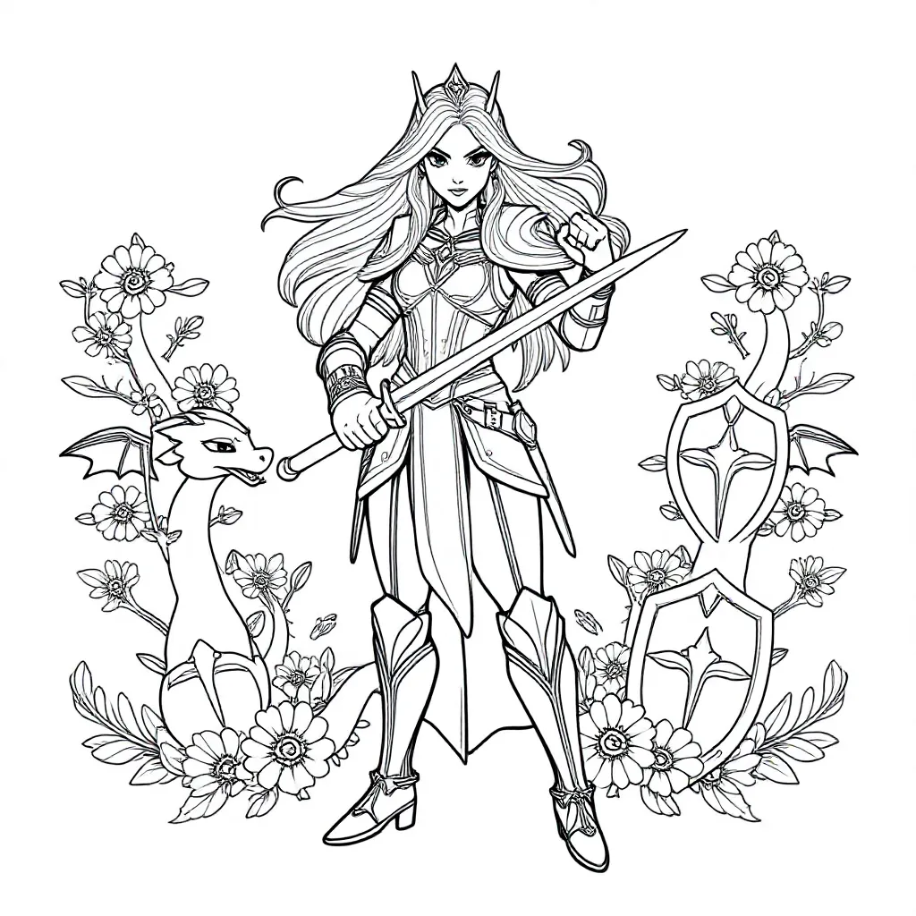 Feuille de coloriage pour enfants