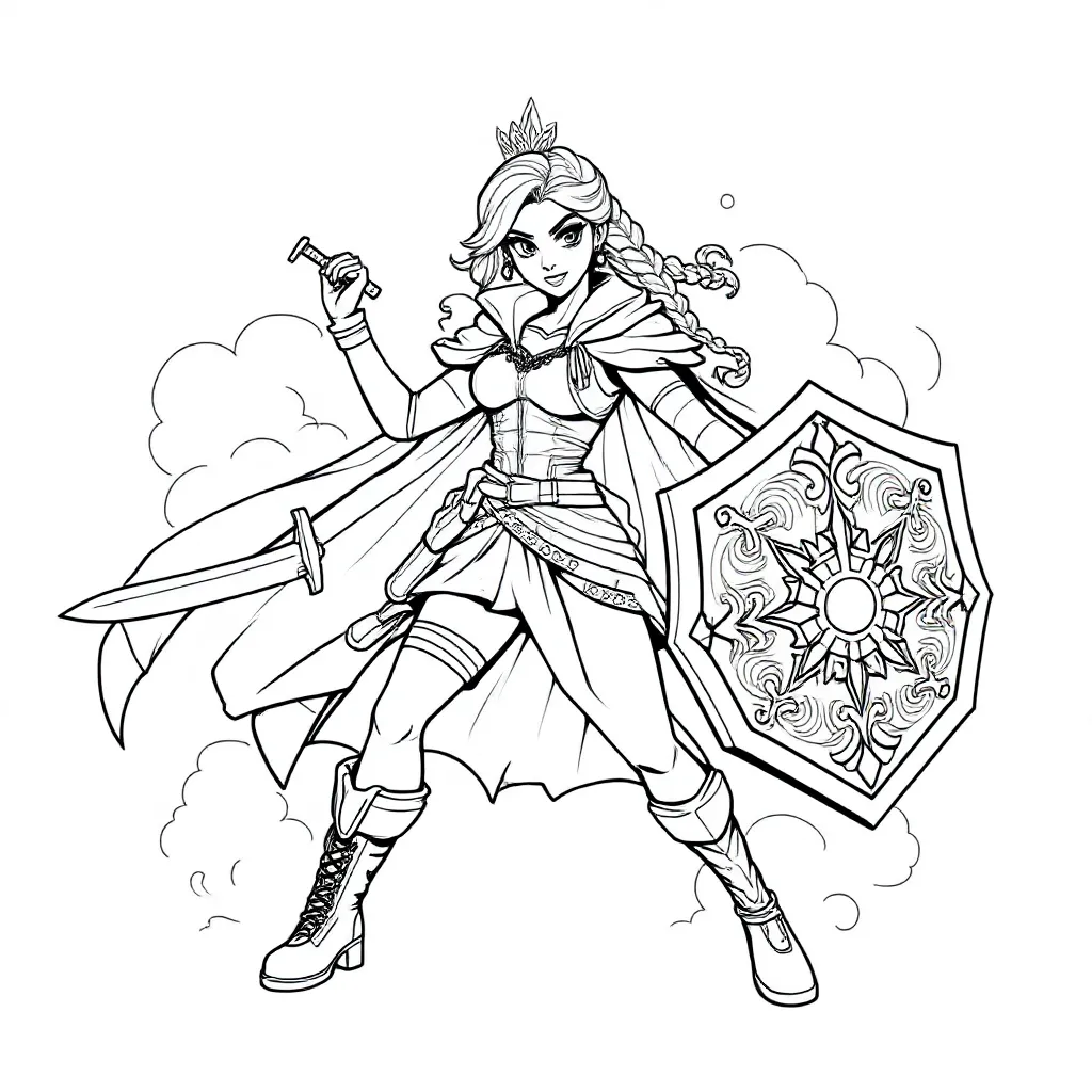 Feuille de coloriage pour enfants