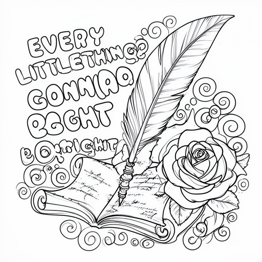 Quote kleurplaten voorbeeld