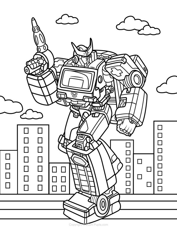 Rachet coloring page for children