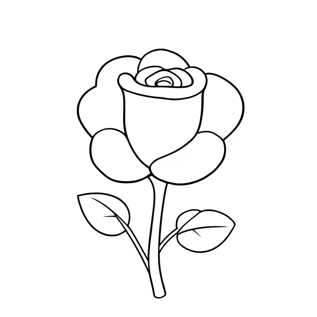 rosanne coloring page for children