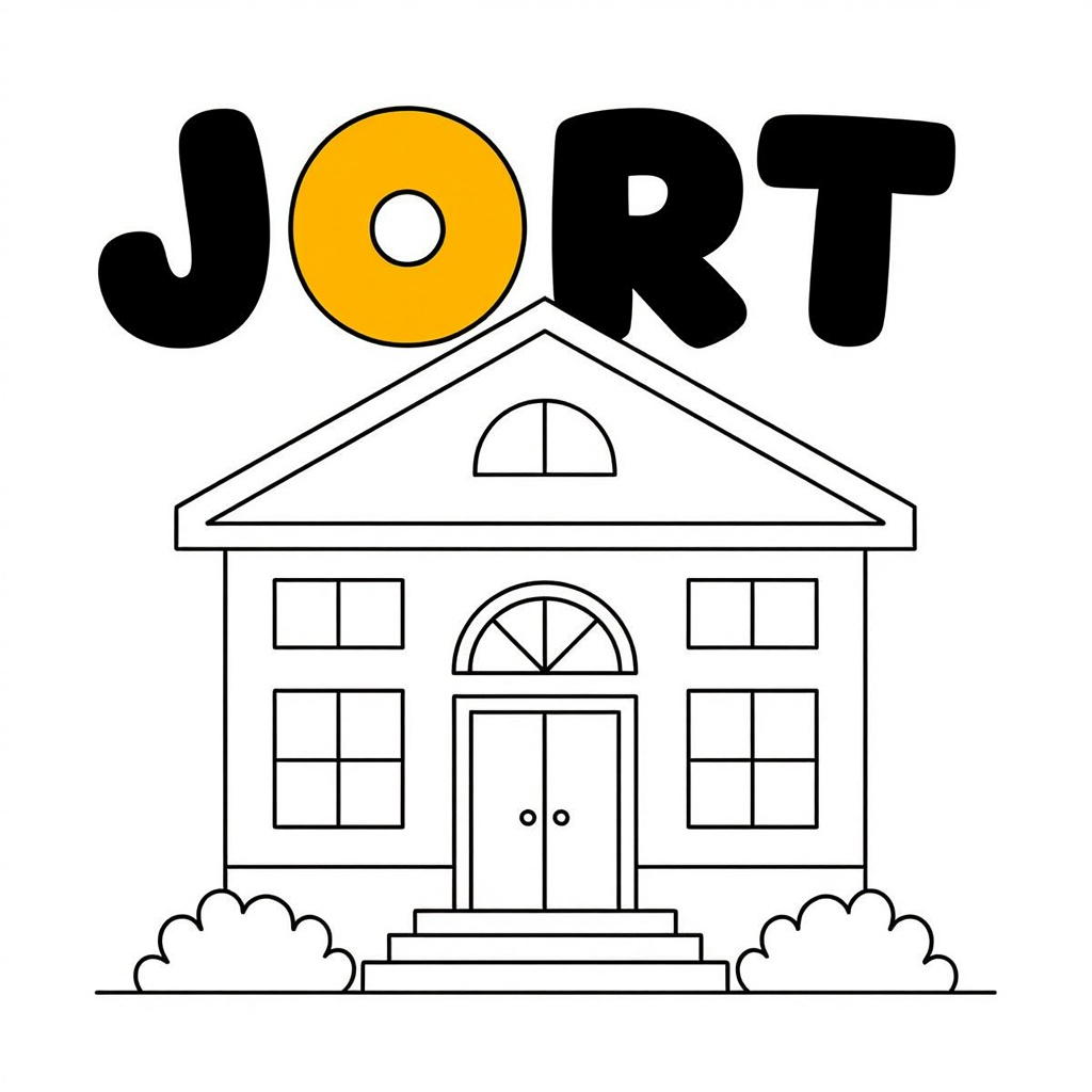 schools coloring page for children