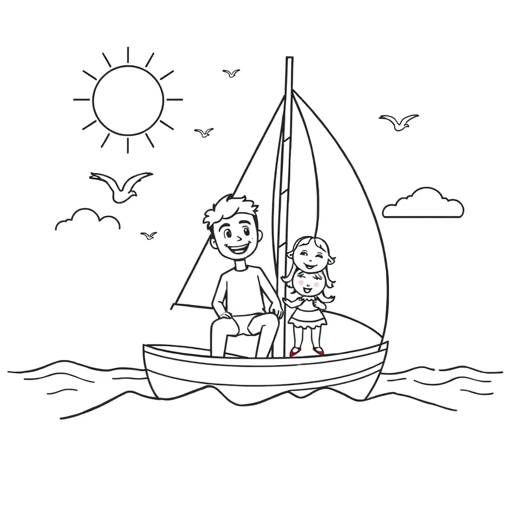 Childrens coloring page