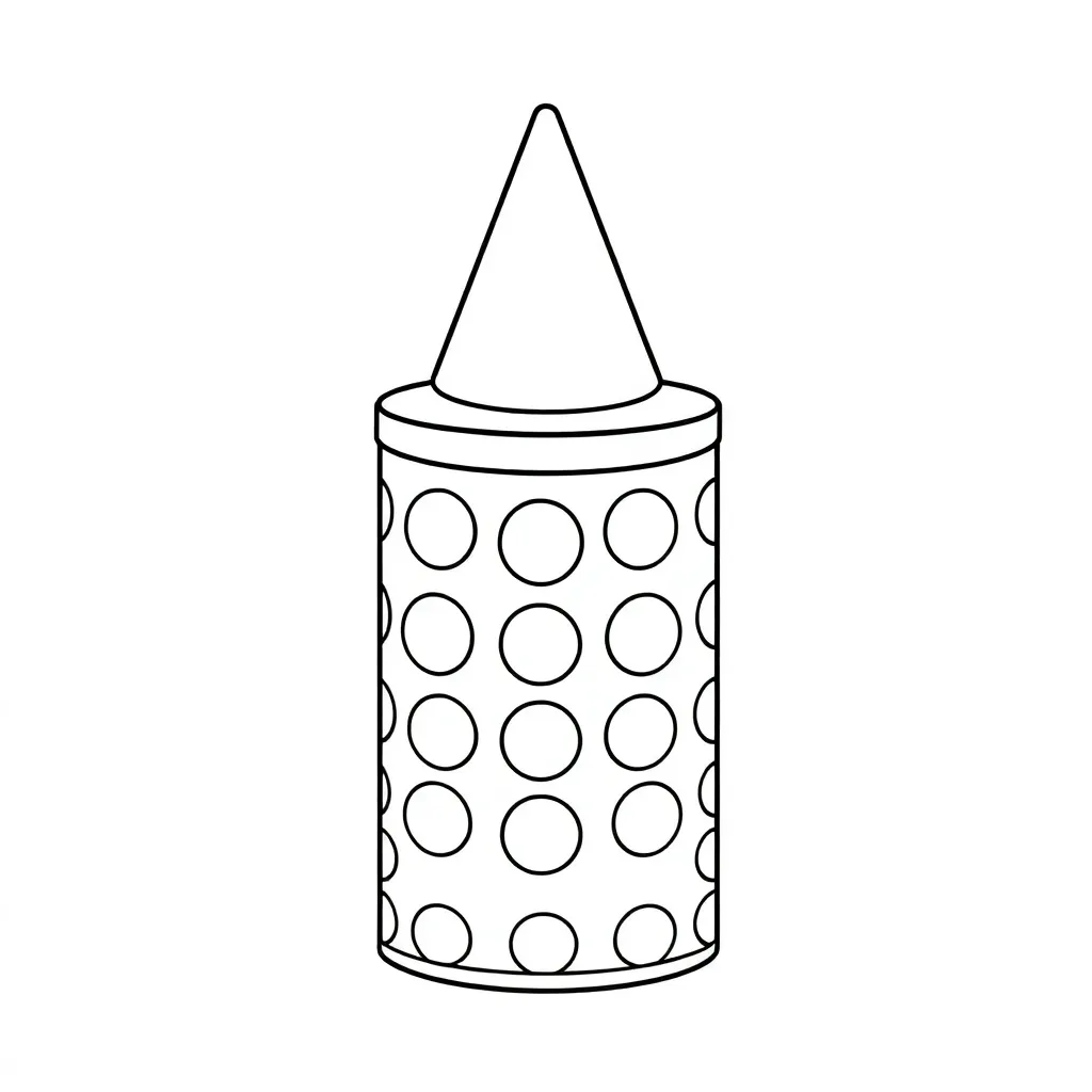 Sint Maarten Eenvoudige Vormen Cartoonstijl Kinderen Feestdagen coloring page for children