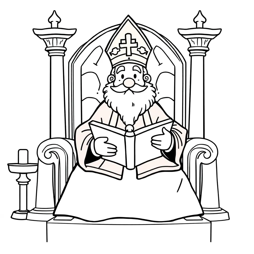 Sinterklaasjournaal Sinterklaas Feestdagen Culturele Traditie Kinderactiviteit coloring page for chi