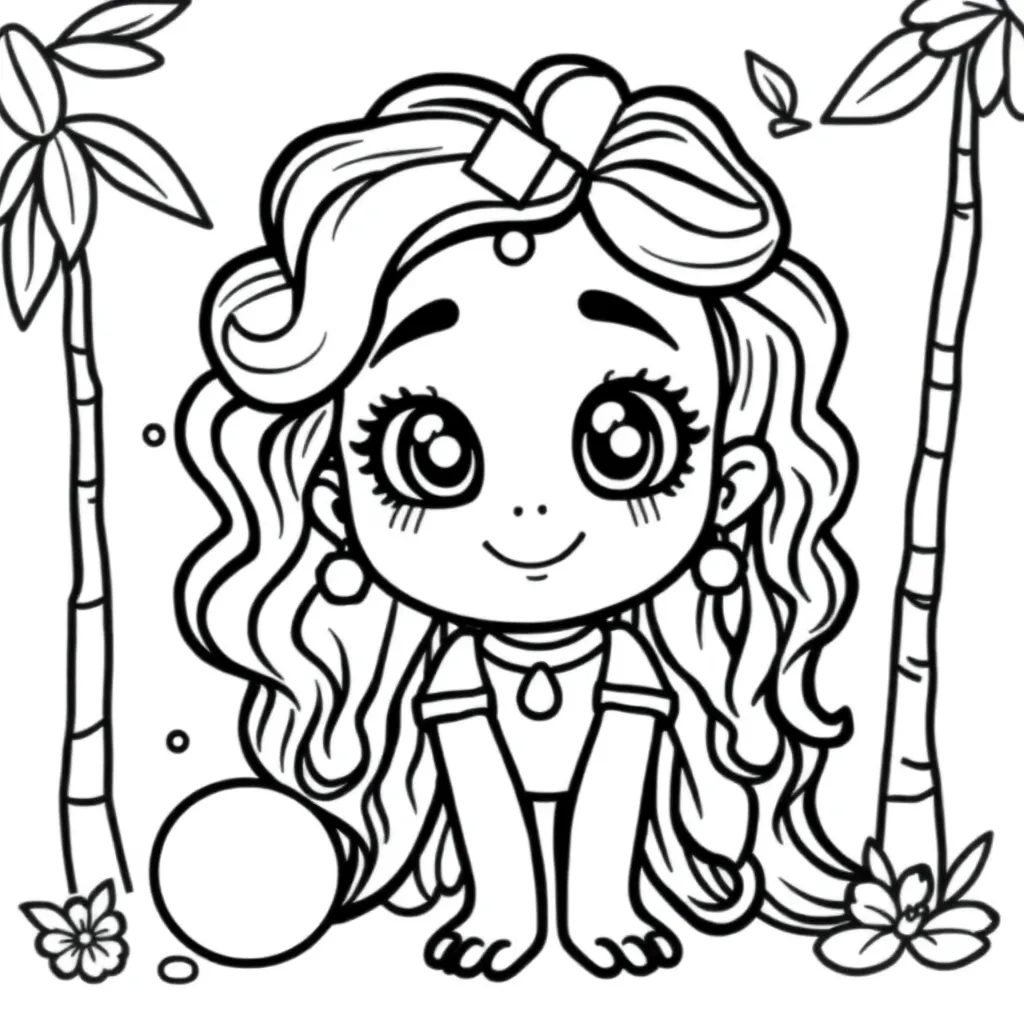 Soy Luna Disney Muziek Dans Tieners coloring page for children