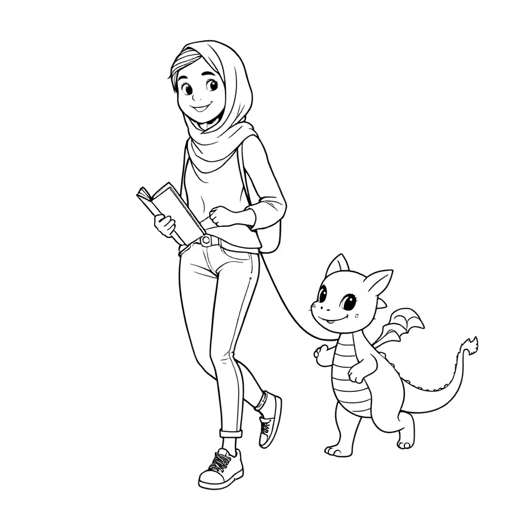 Childrens coloring page