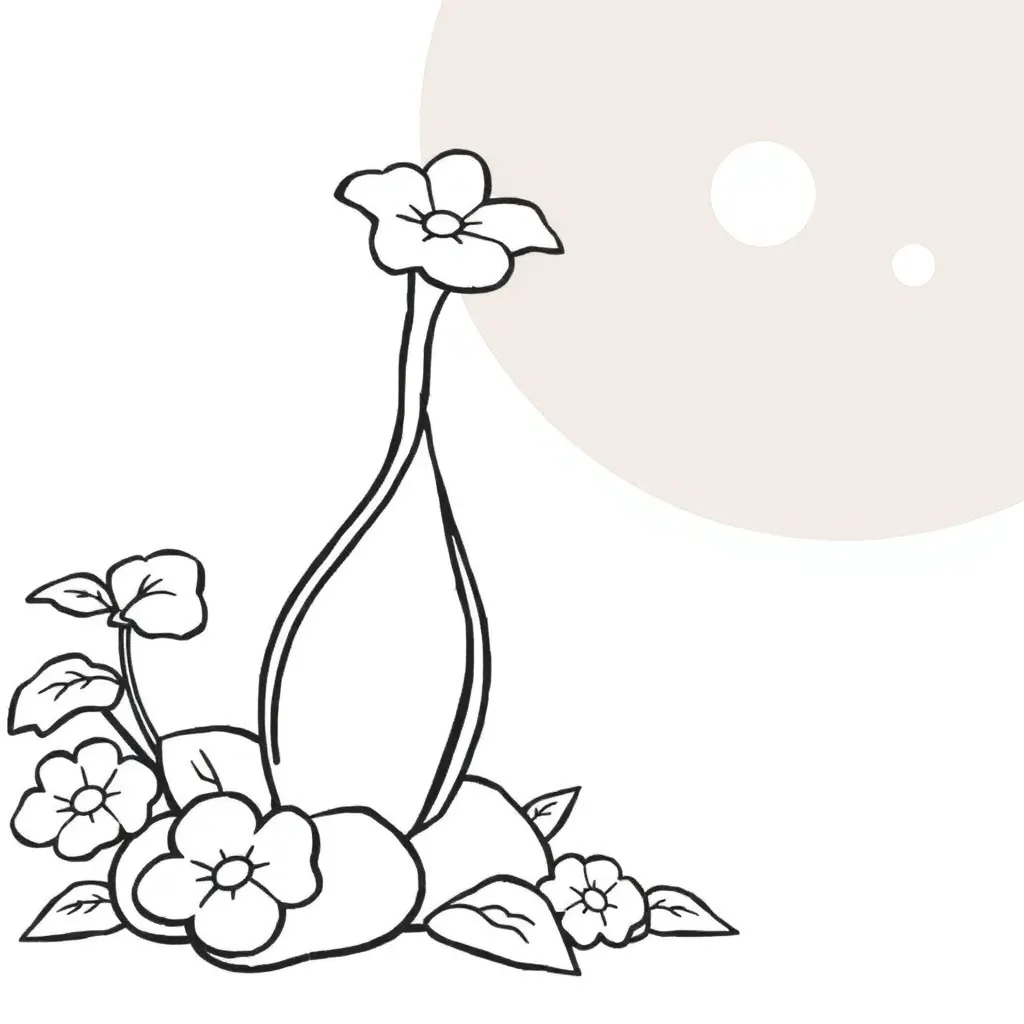 Feuille de coloriage gratuite Arbre de conte Fantasie Nature Créatif Enfants Colorier