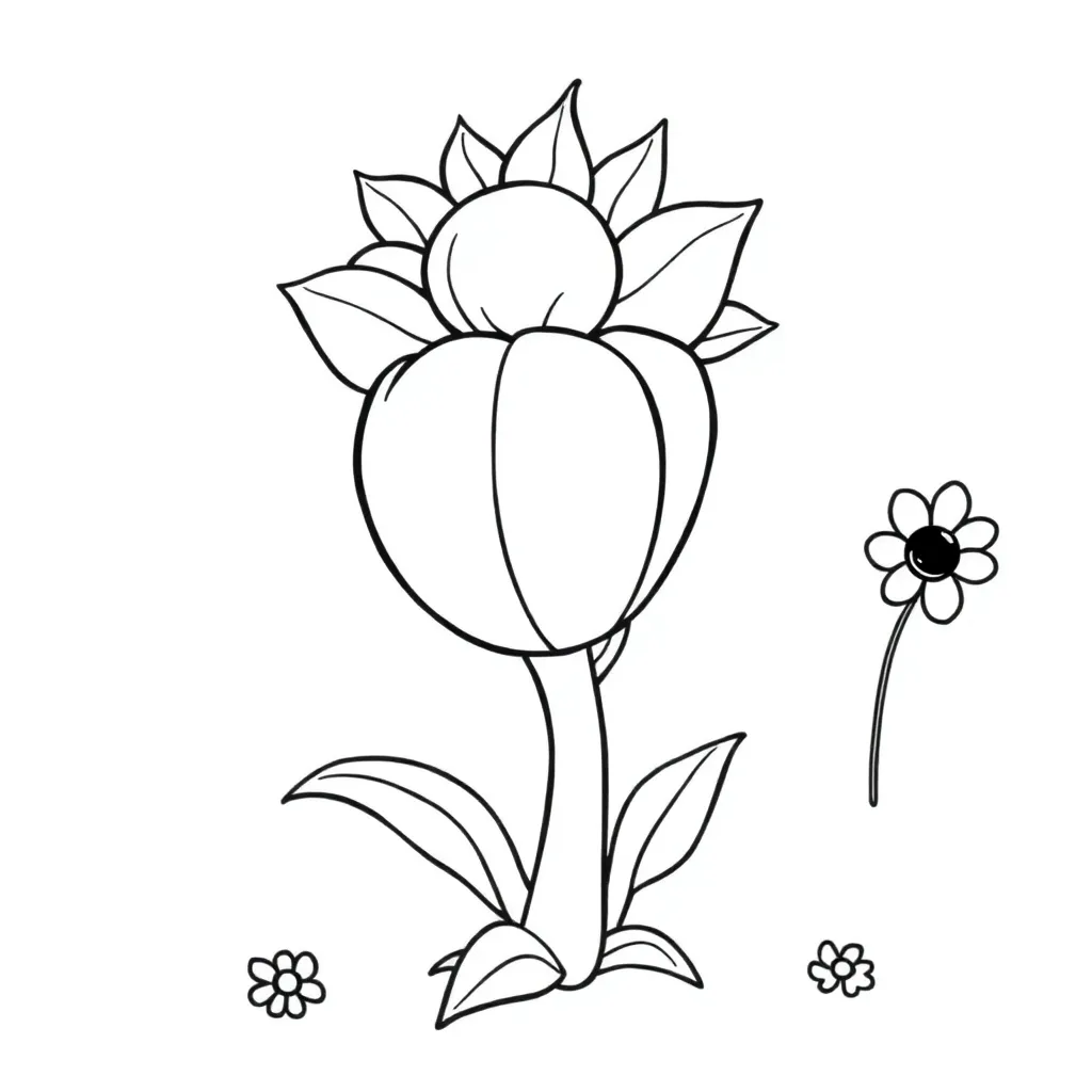 Sprookjesboom Fantasie Natuur Creatief Kinderen coloring page for children