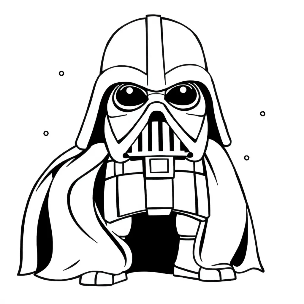Star Wars Ruimteschepen Jedi Avontuur Sciencefiction coloring page for children
