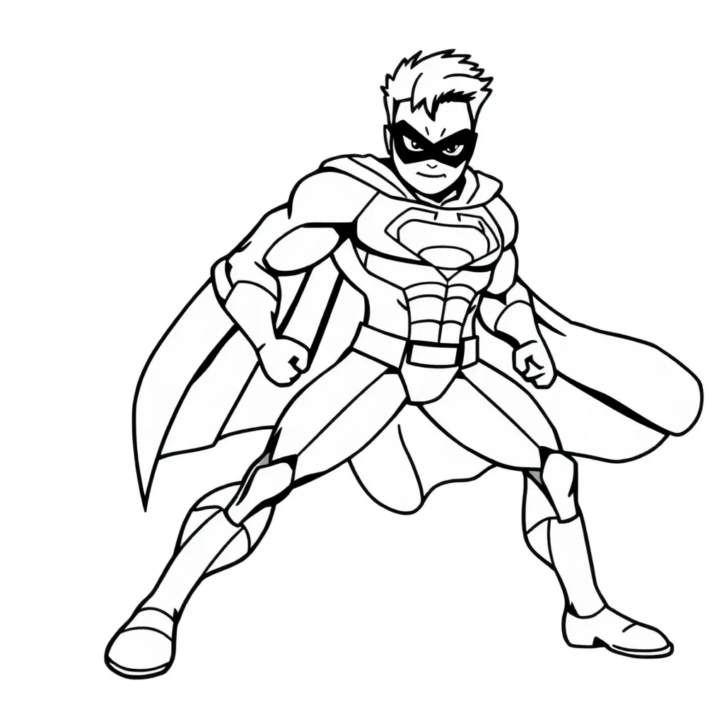 Superhelden Marvel Comics Avengers Creatief Kinderen coloring page for children