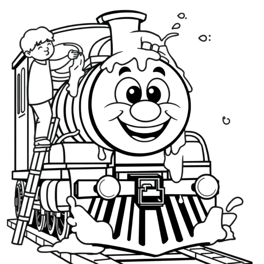 Childrens coloring page