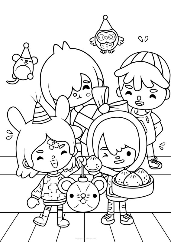 Feuille de coloriage pour enfants