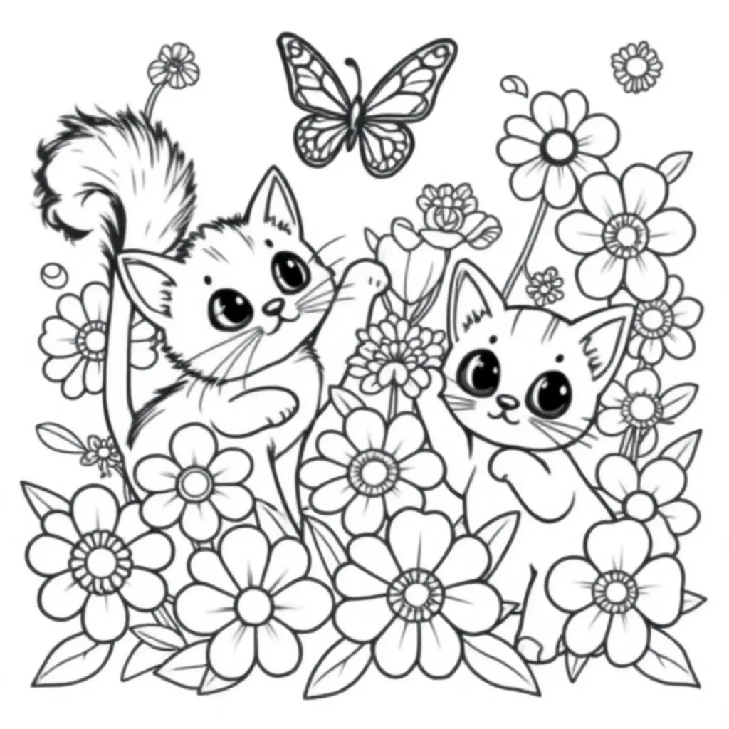 Feuille de coloriage pour enfants