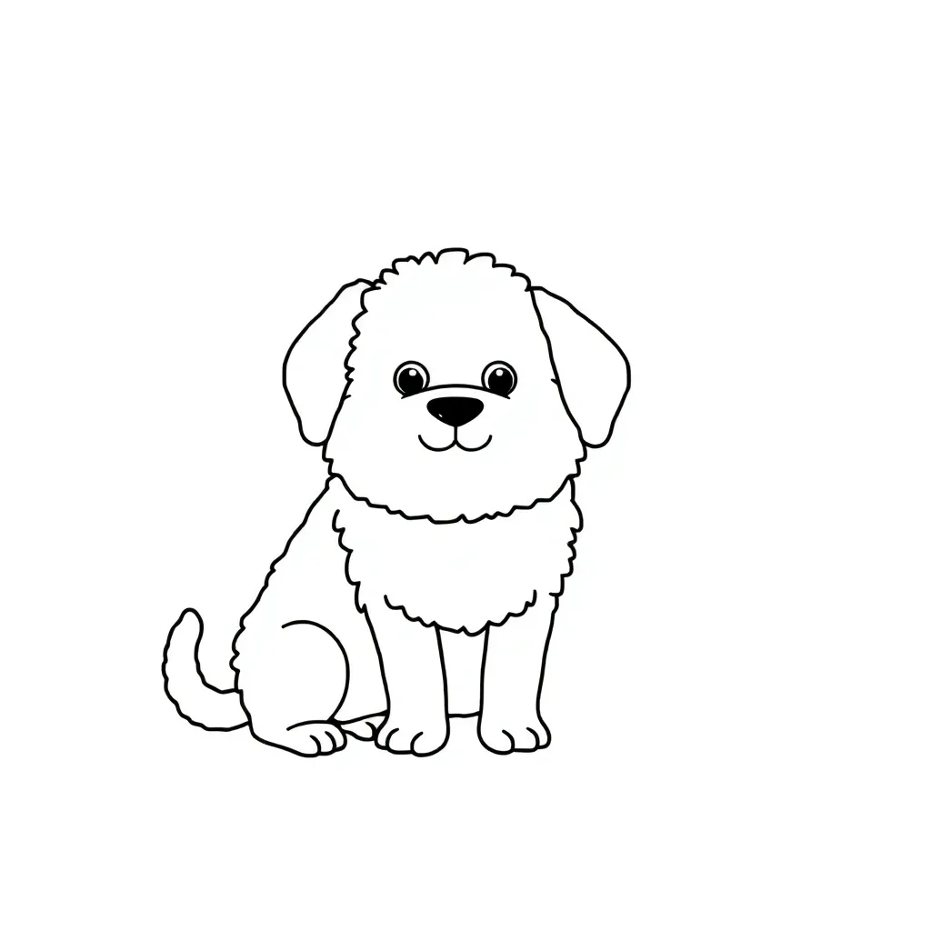 Vaderdag Papa Cadeau Creatief Gezin coloring page for children