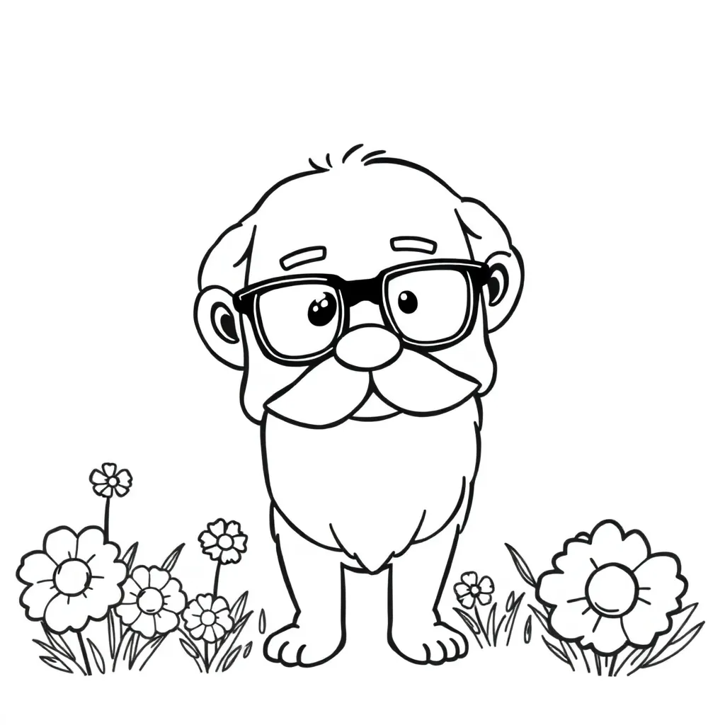 Free Father's Day Coloring Page - Dad Gift - Creative Family Coloring Page for Kids