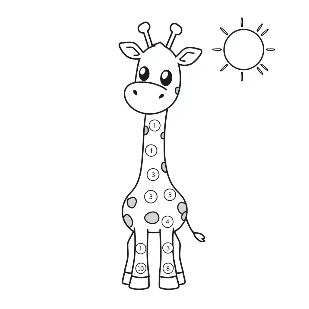 Verbinde Punkte, Puzzle,  Bildungsspiele, Malvorlagen, Kinderzeichnungen