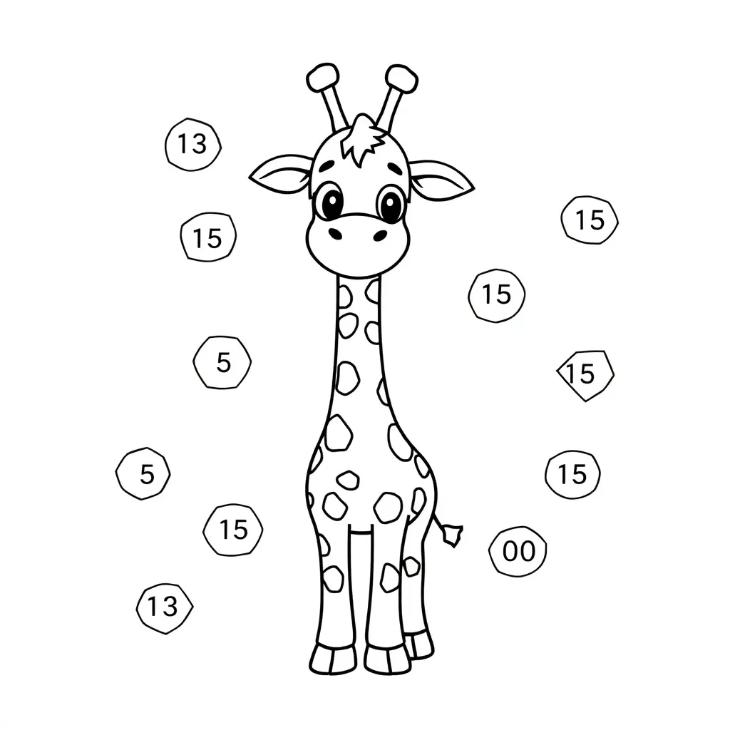 Verbinden, Punkte, Zahlen, zeichnen, **pädagogisches** Malbuch für Kinder