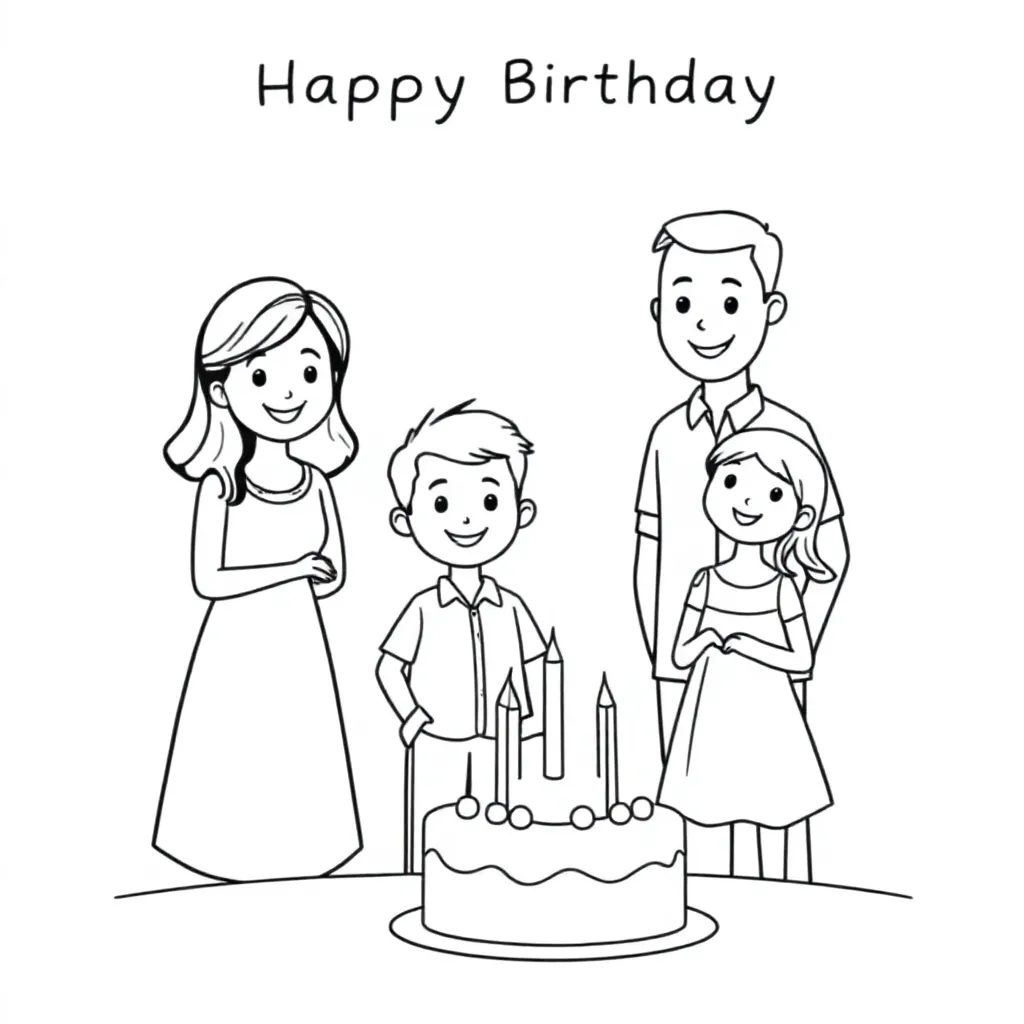 Childrens coloring page
