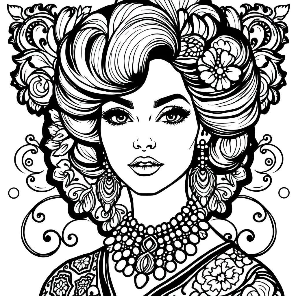 Volwassenen Creatief Ontspanning Kunst Tekenen coloring page for children