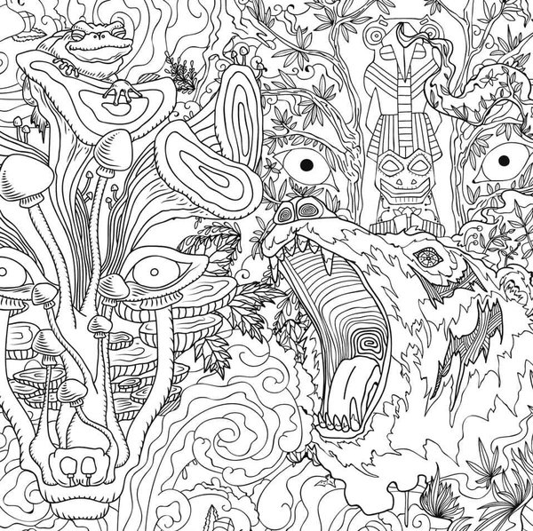 Volwassenen Rare Ornamenten coloring page for children