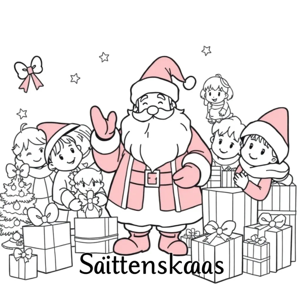 Waar Is Het Grote Boek Van Sinterklaas Kleurplaat coloring page for children