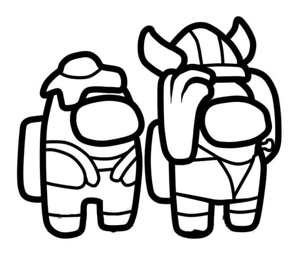 Wikinger Unter Uns coloring page for children