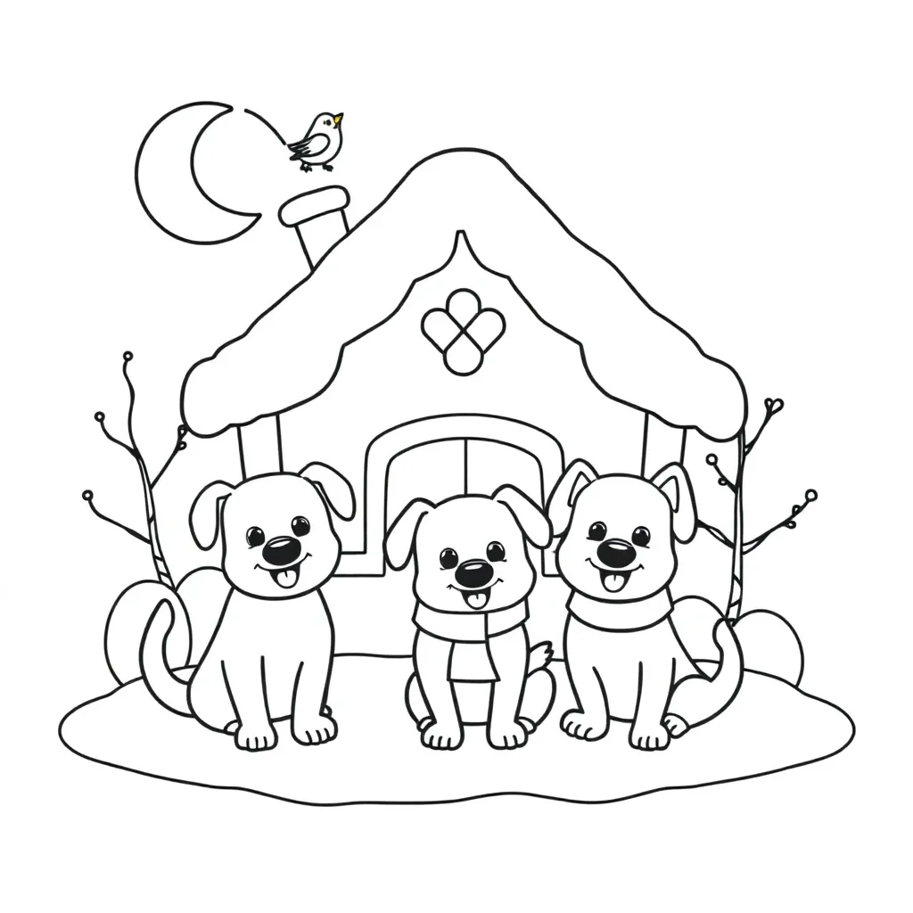 Feuille de coloriage pour enfants