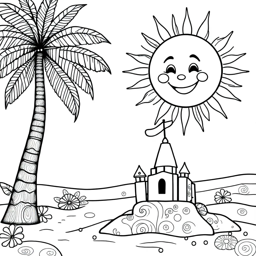 Feuille de coloriage pour enfants