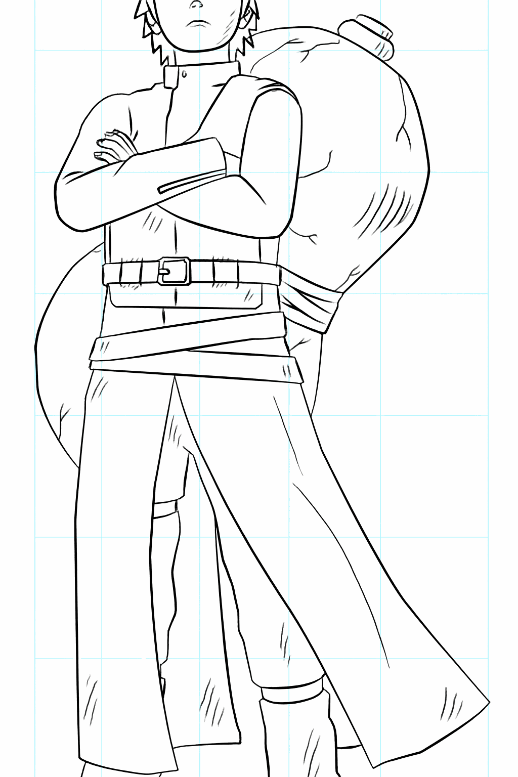 Gaara Tekenen: Leer Stap-voor-Stap een Coole Ninja Maken